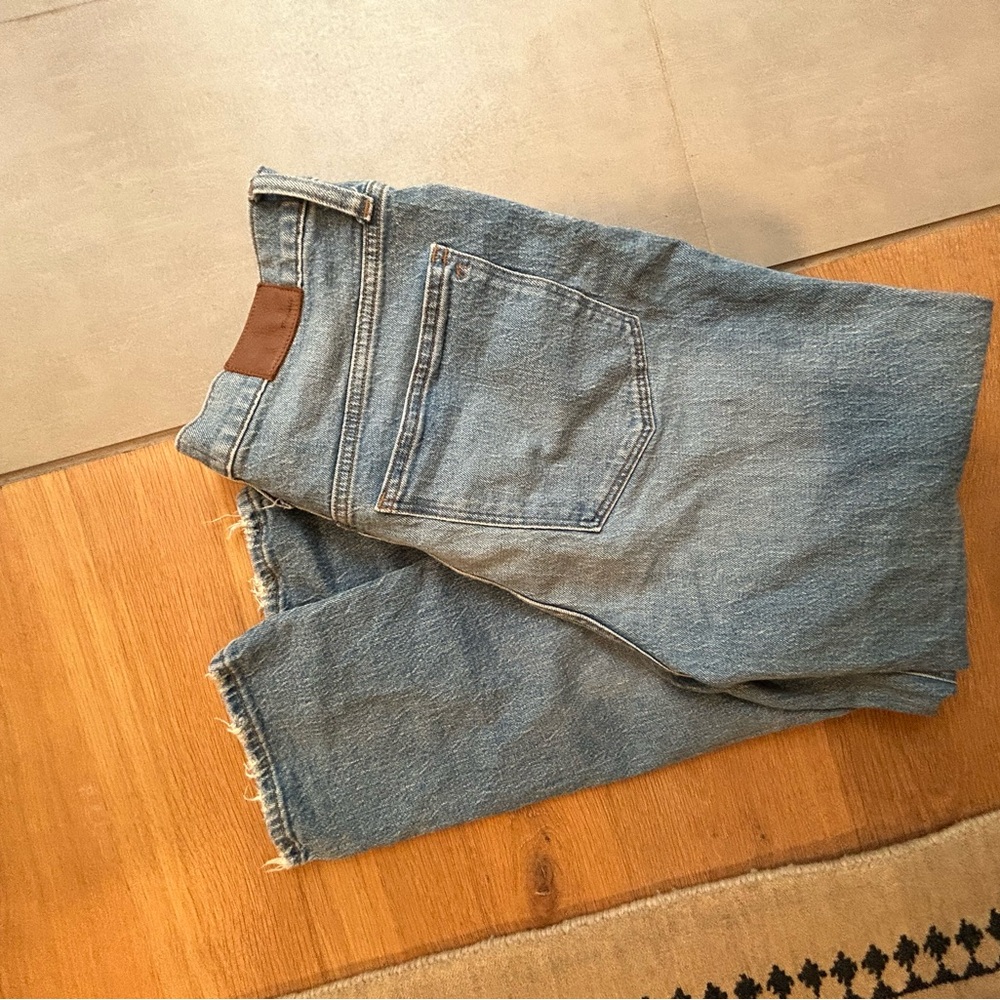 MADEWELL Classic straight leg 90’s mom jeans
